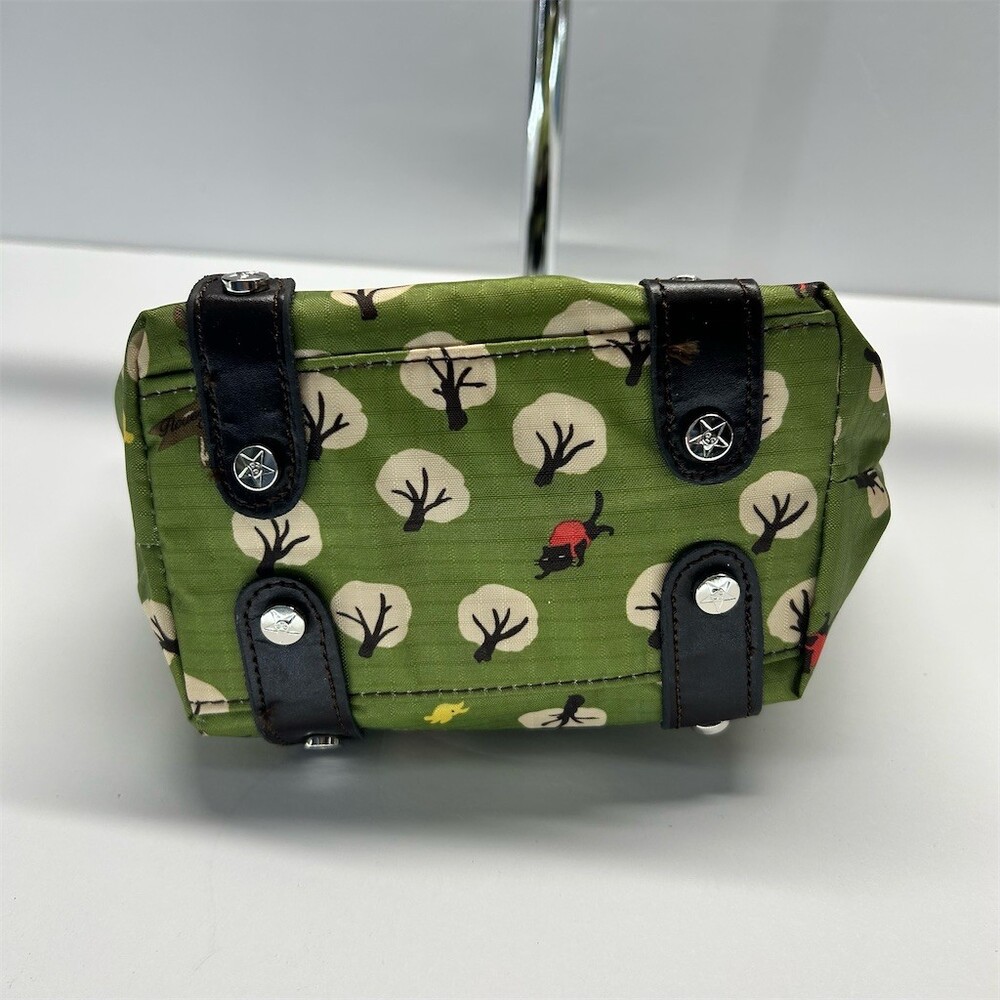 LeSportsac Mini Shoulder Bag Womens Green Forest Animal Print Mini - Picture 3 of 12